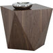 Timmons 22 X 21.5 inch Walnut End Table
